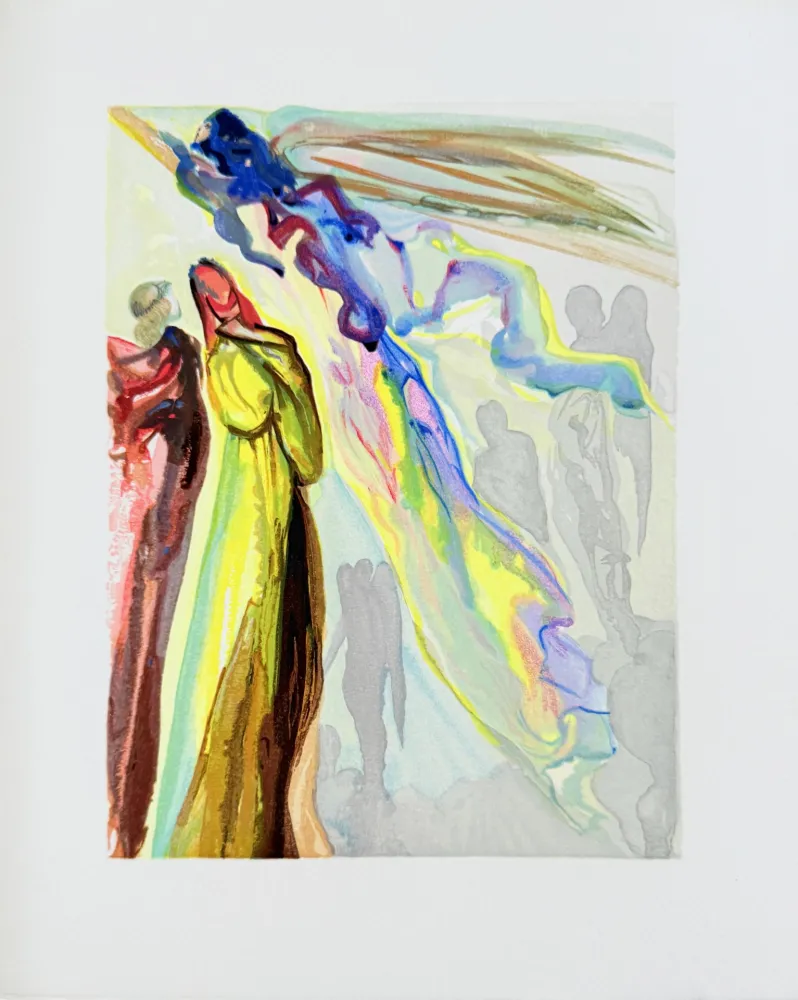 Гравюра На Дереве Dali - The Paradise, Canto 16 - The Ancestor's Apparition