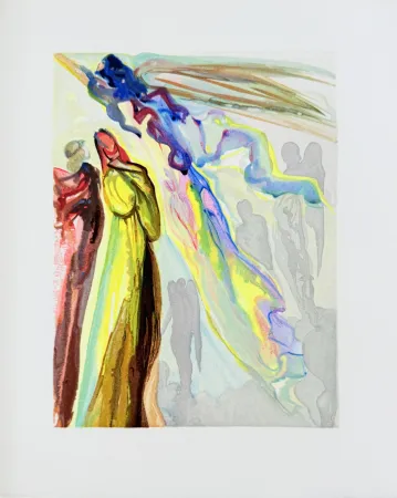 Гравюра На Дереве Dali - The Paradise, Canto 16 - The Ancestor's Apparition