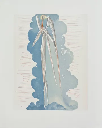 Гравюра На Дереве Dali - The Paradise, Canto 22 - The Angel of the Seventh Sphere