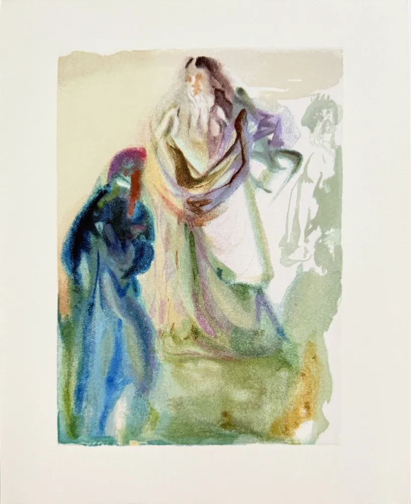 Гравюра На Дереве Dali - The Paradise, Canto 28 - The Movement Toward God