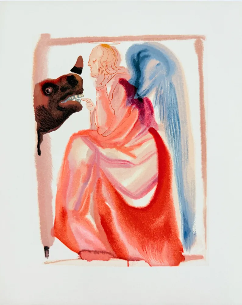 Гравюра На Дереве Dali - The Paradise, Canto 6 - The Sphere of Mercury