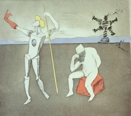 Офорт И Аквитанта Dali - The Power of Thought