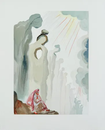 Гравюра На Дереве Dali - The Purgatory, Canto 13 - The Second Terrace