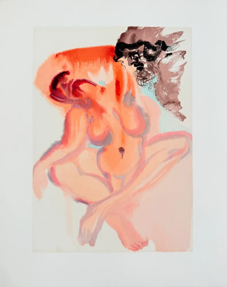 Гравюра На Дереве Dali - The Purgatory, Canto 3 - The Indolent Ones