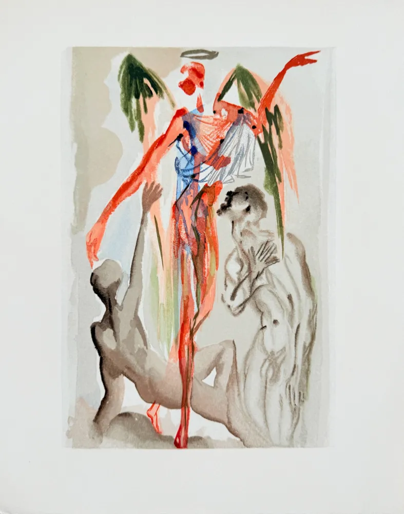 Гравюра На Дереве Dali - The Purgatory, Canto 32 - The Barthly Paradise