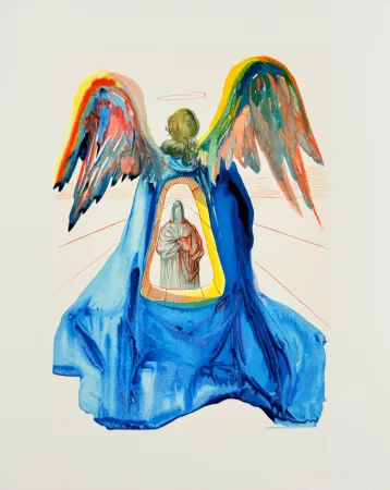 Гравюра На Дереве Dali - The Purgatory, Canto 33 - Dante Purified