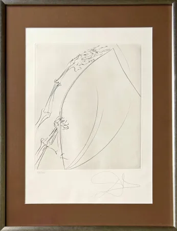 Офорт Dali - The Rod