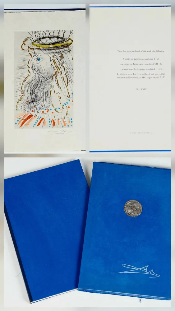 Иллюстрированная Книга Dali - The Song of Songs of King Solomon Deluxe Japan