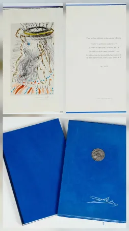 Иллюстрированная Книга Dali - The Song of Songs of King Solomon Deluxe Japan