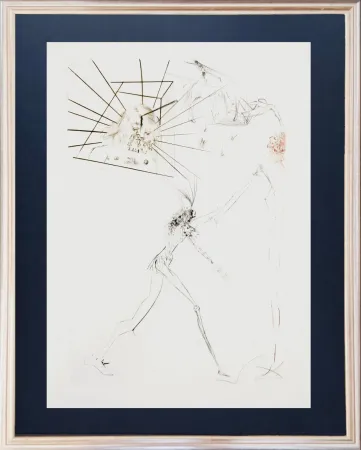 Офорт Dali - The Three False Barons