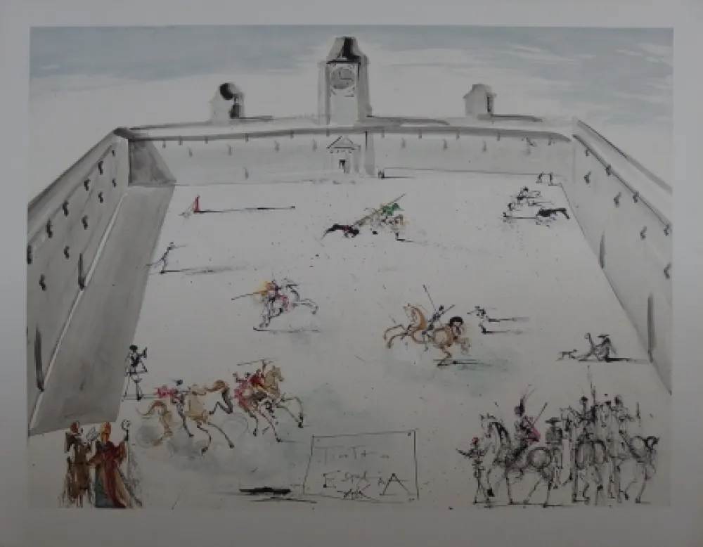 Литография Dali - Tienta