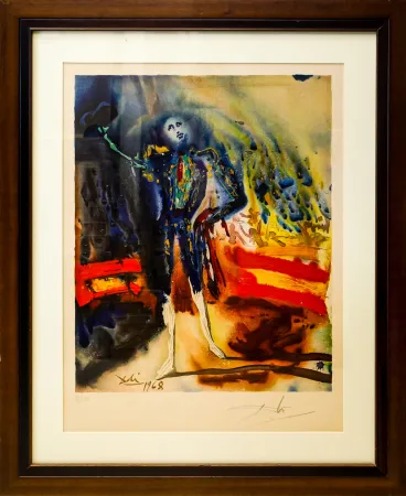 Литография Dali - Tribute to Escamillo