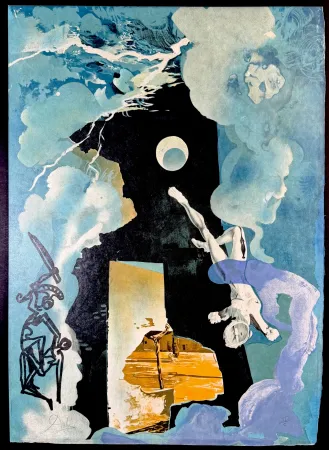 Литография Dali - Trilogy of Love The Eternity of Love (The Tower)