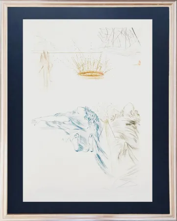 Офорт Dali - Tristram's Testament