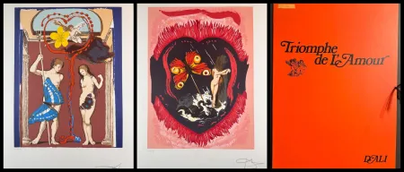 Литография Dali - Triumph of Love Suite with Original Portfolio Case