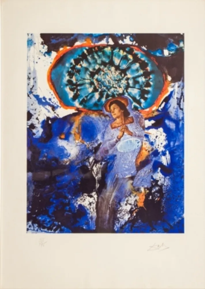 Литография Dali -  Ultra - Surrealistic Corpuscular Galutska