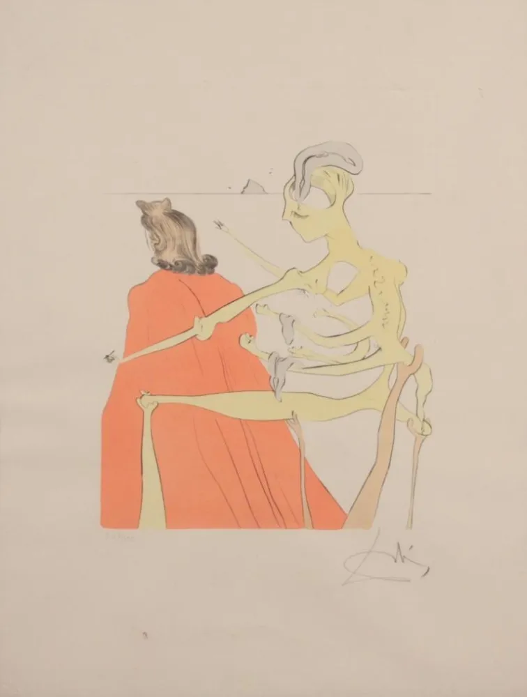 Литография Dali - UNTITLED