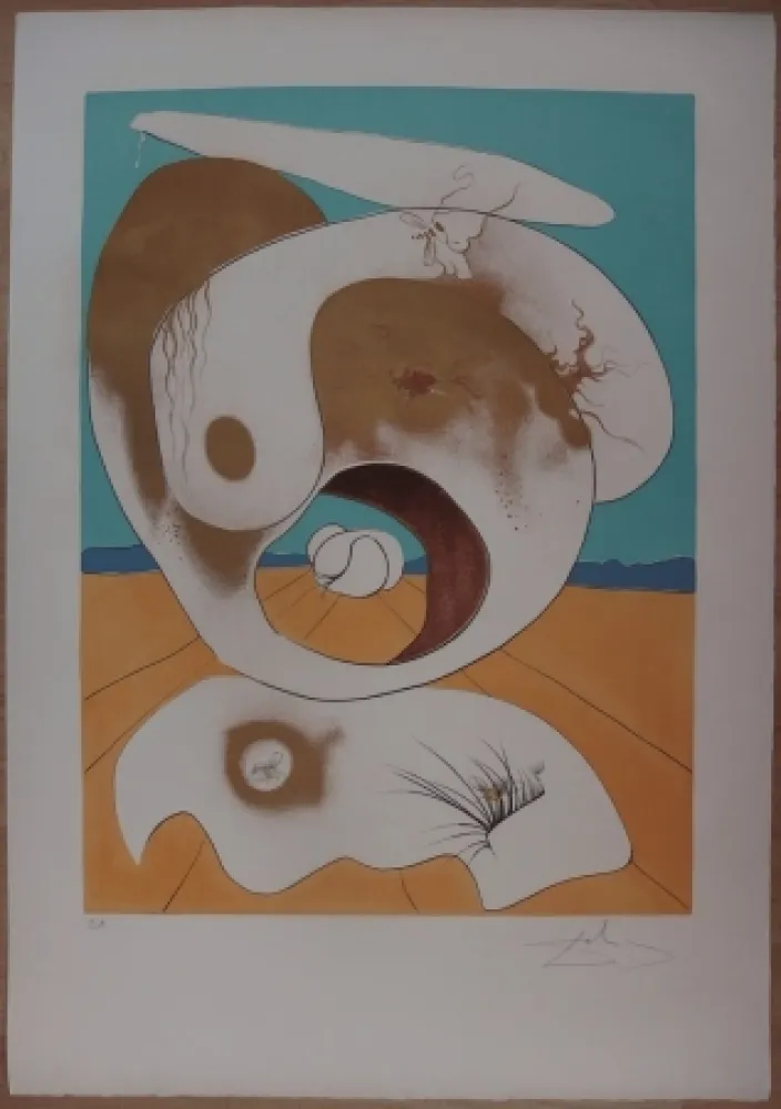 Офорт Dali - Vision planétaire