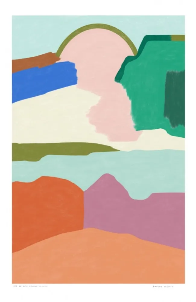 Цифровой Эстамп Daramir - LE RÊVE S'ÉVAPORE AU MATIN