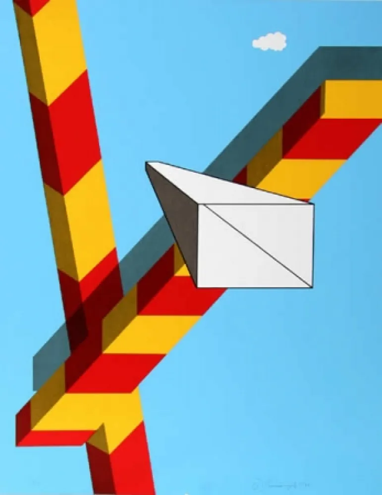 Сериграфия D'arcangelo - Landscape