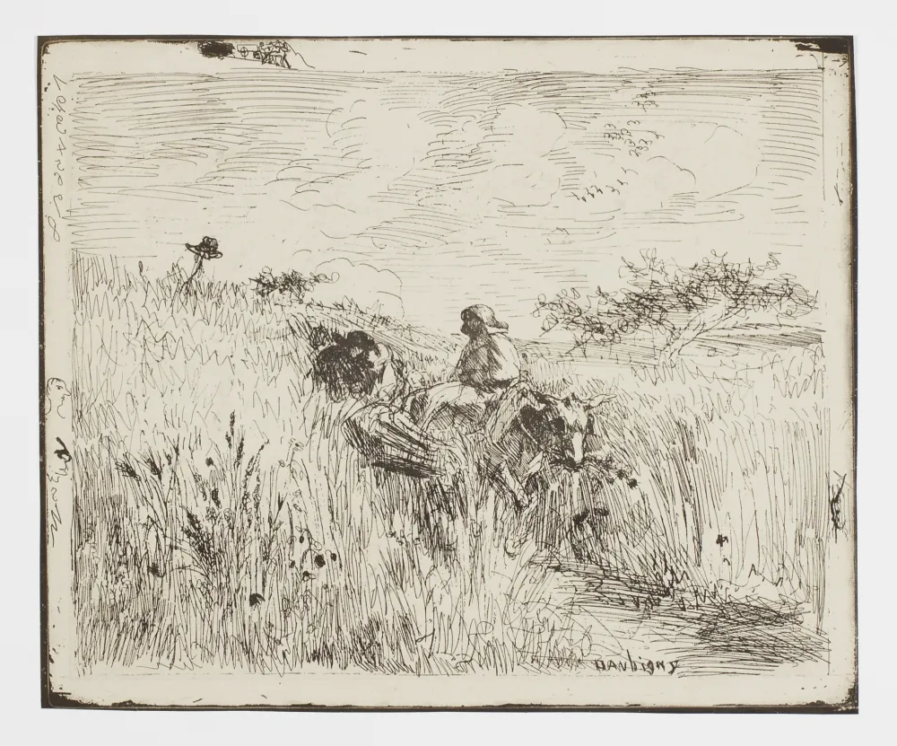 Нет Никаких Технических Daubigny - Sentier dans les Blés (The Path in the Wheatfield)