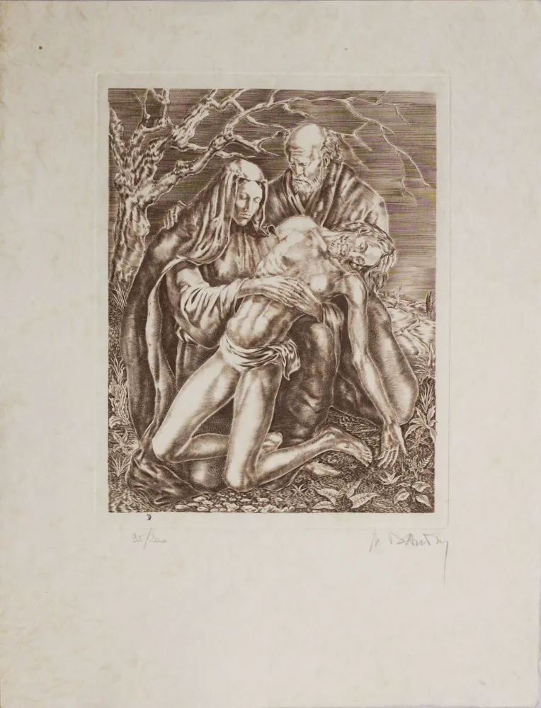 Гравюра Dautry - S.T.