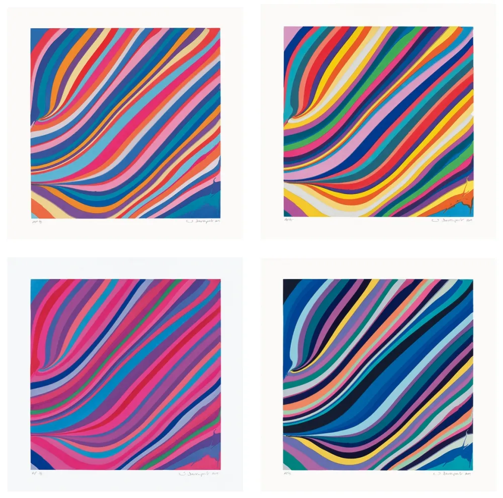 Офорт Davenport - Diagonals