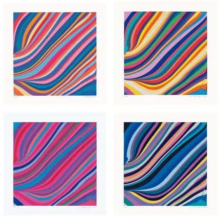 Офорт Davenport - Diagonals