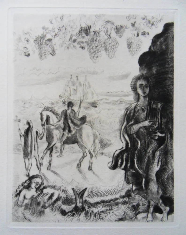 Гравюра David - El Desdichado