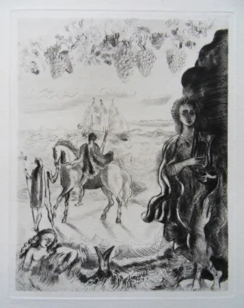 Гравюра David - El Desdichado