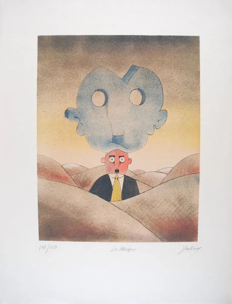 Литография David - Le Masque