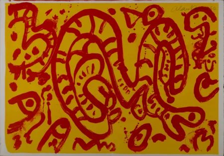 Литография Davie - 1 Cent Life, 1964 - Hand-Signed! 