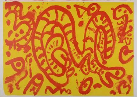 Литография Davie - One Cent Life, 1964