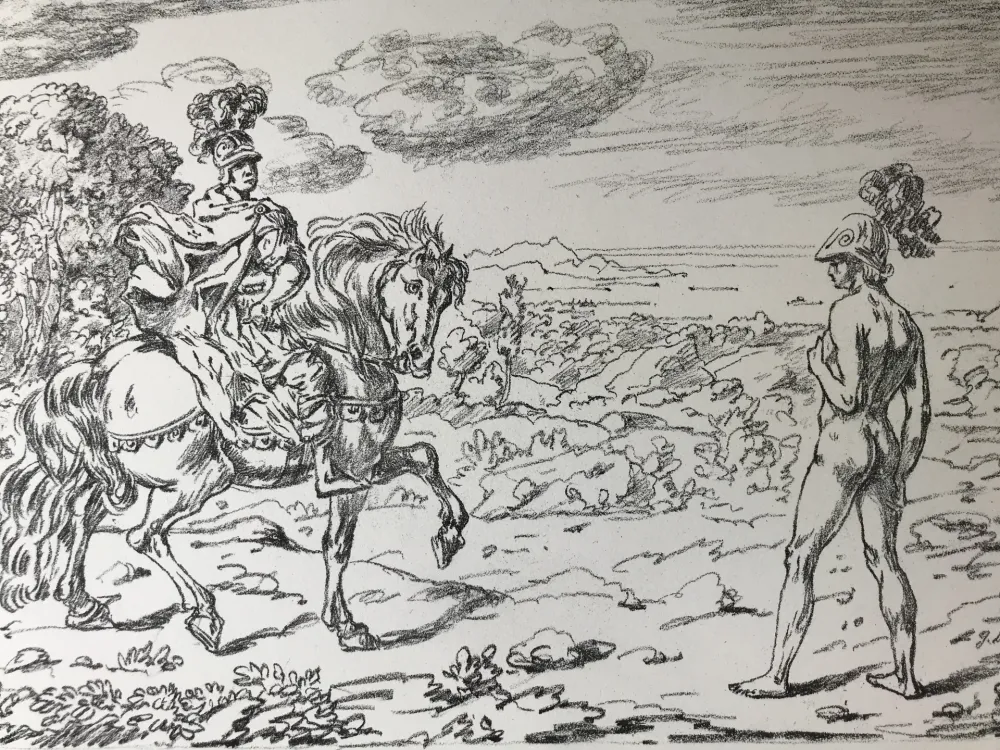 Литография De Chirico - Alexandros