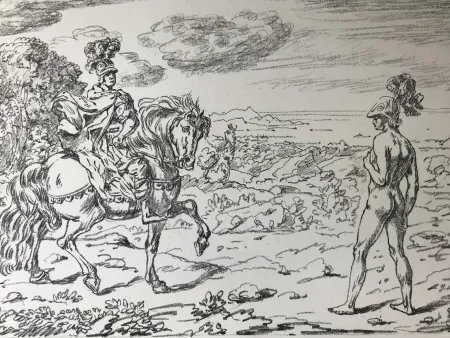 Литография De Chirico - Alexandros