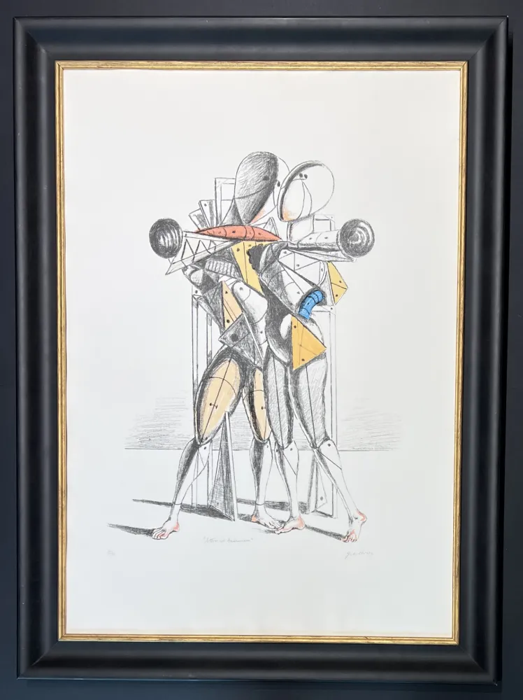 Литография De Chirico - Giorgio de Chirico (1888–1978) - Coloured lithograph on paper - 1970