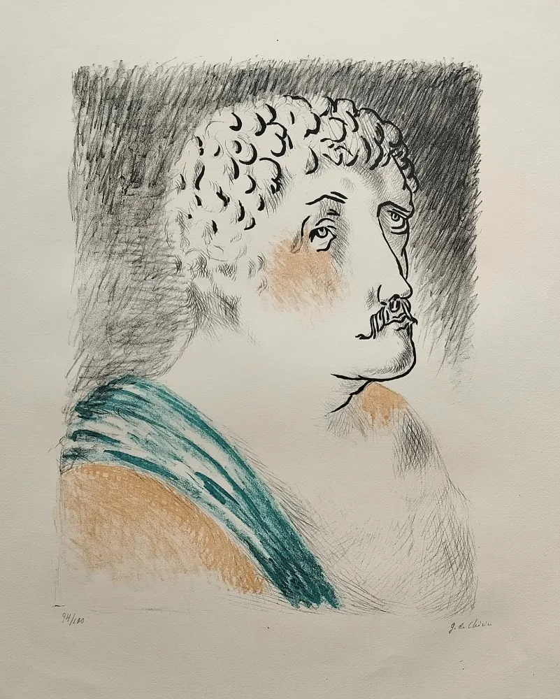Литография De Chirico - Hebdomeros