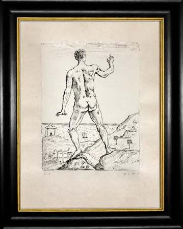 Литография De Chirico - Hercole
