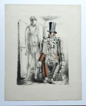 Литография De Chirico - Il ritorno del figliol prodigo
