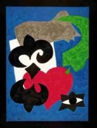 Сериграфия De Guimaraes - Sans titre