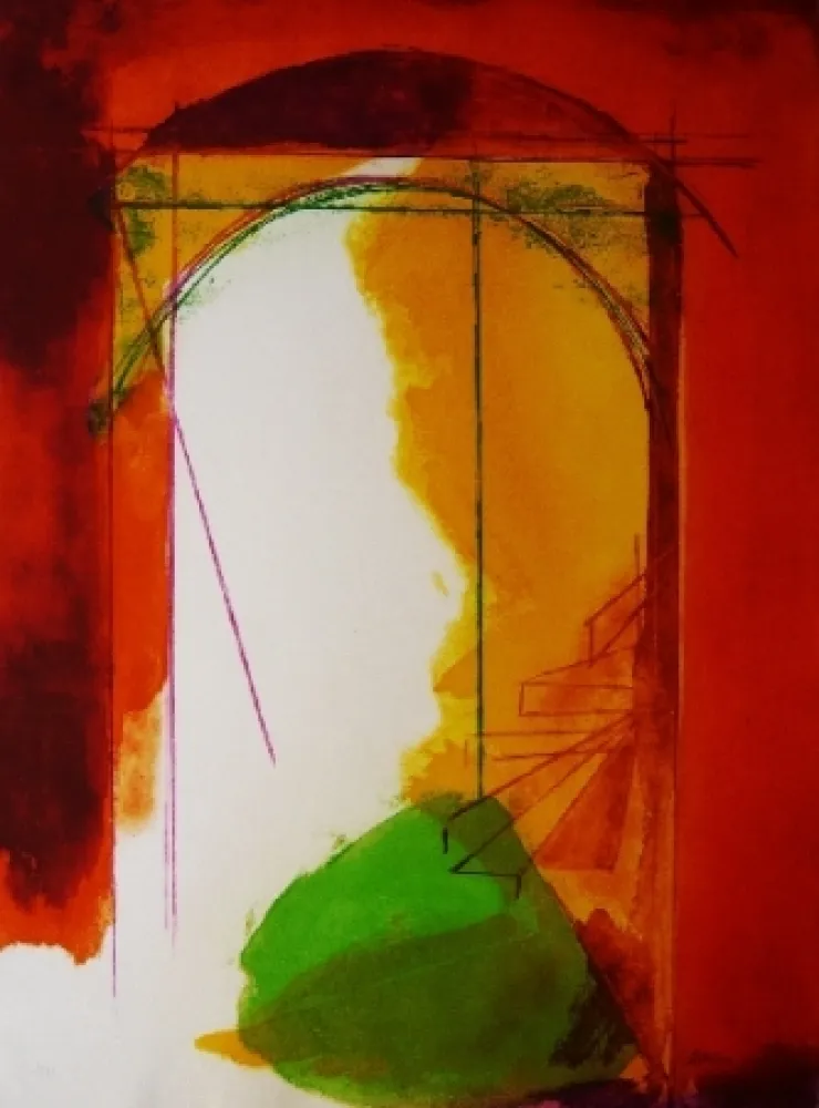 Офорт И Аквитанта De Juan - Puerta arabe