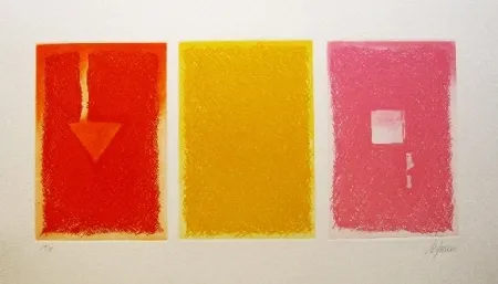 Офорт И Аквитанта De Juan - Triptica en color II