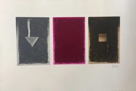 Офорт И Аквитанта De Juan - Triptico en color I