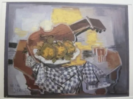 Литография De La Serna - Nature morte