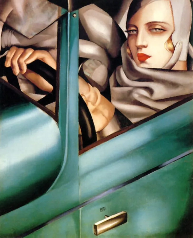 Литография De Lempicka - Autoportrait 