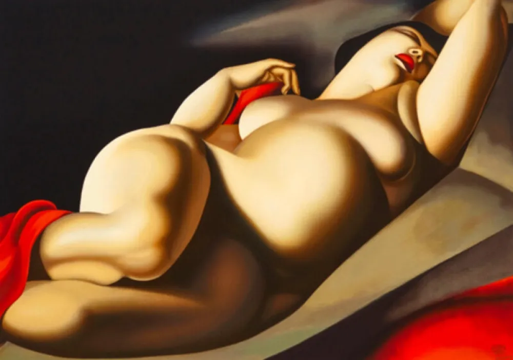 Сериграфия De Lempicka - La Belle Rafaela