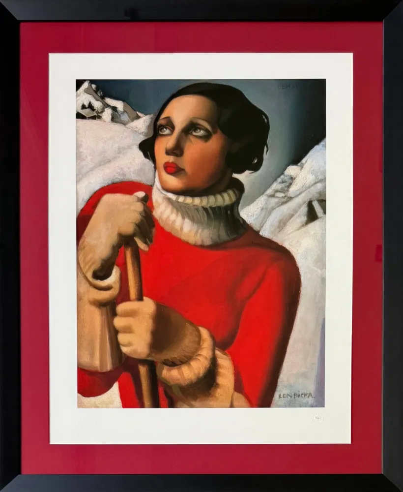 Цифровой Эстамп De Lempicka - Saint Moritz, 1929