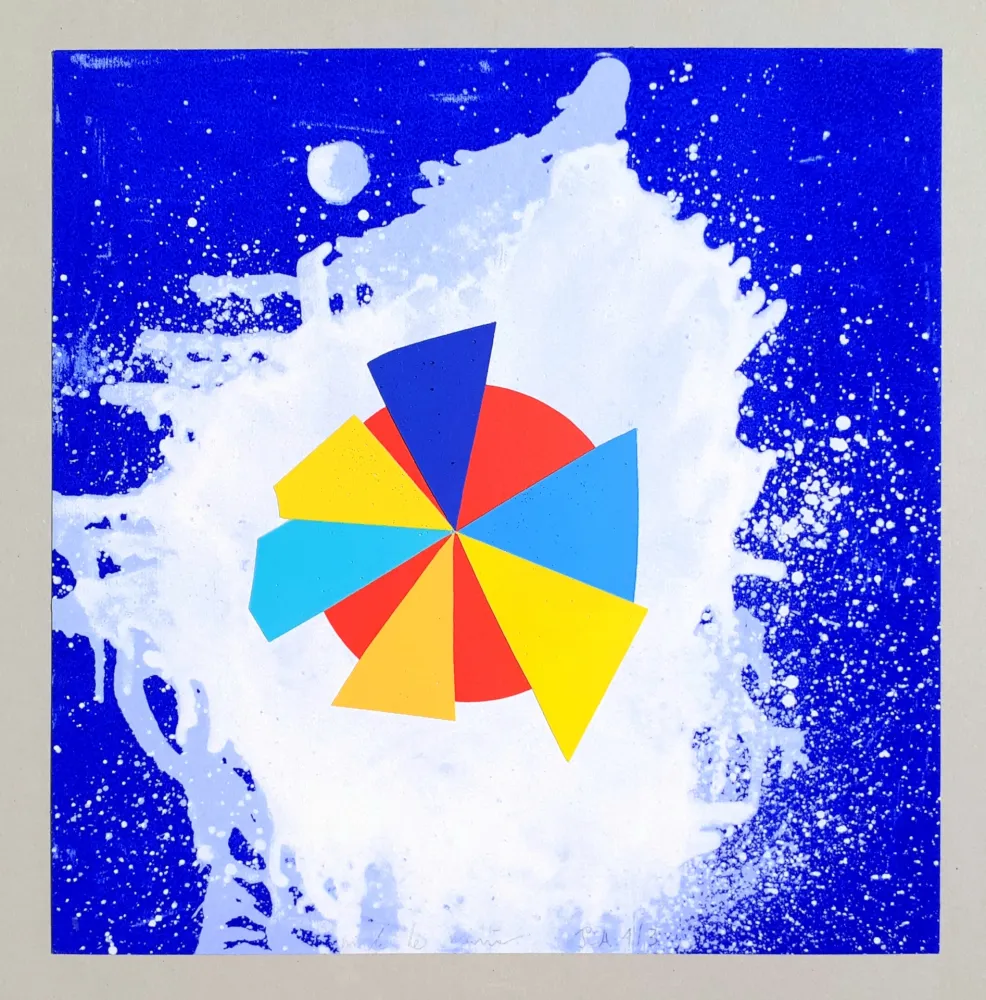 Сериграфия De Maria - Composizione