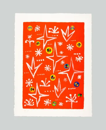 Сериграфия De Maria - Ispirazione ed illuminazione nel Regno dei Fiori