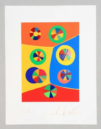 Сериграфия De Maria - Senza titolo